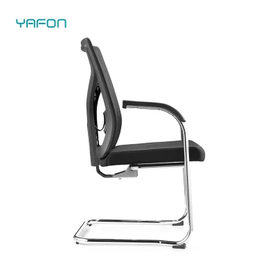 Produits les plus populaires Silla Escritorio personnel ergonomique visiteur chaise formation salle de conférence invité maille chaise de bureau sans roues